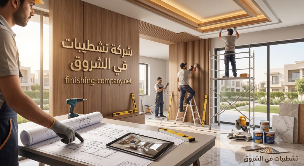 شركة تشطيبات في الشروق | أفضل خدمات تشطيب شقق وفلل 2026
