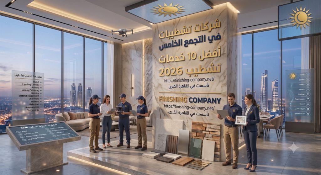 أفضل شركات تشطيبات في التجمع الخامس - Finishing Company