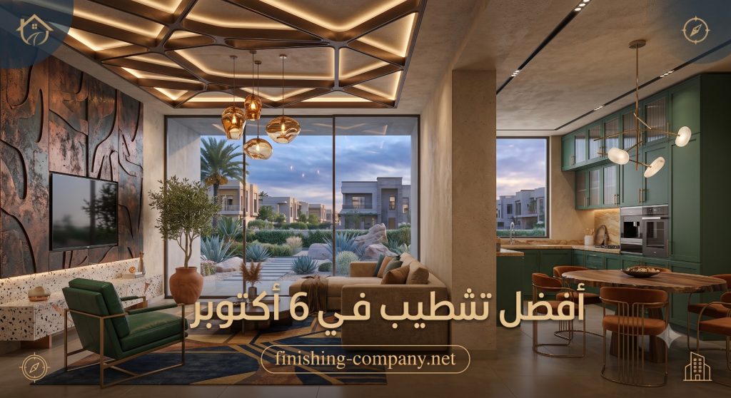 أفضل شركة تشطيب في 6 أكتوبر | تشطيب شقق وفلل 2026