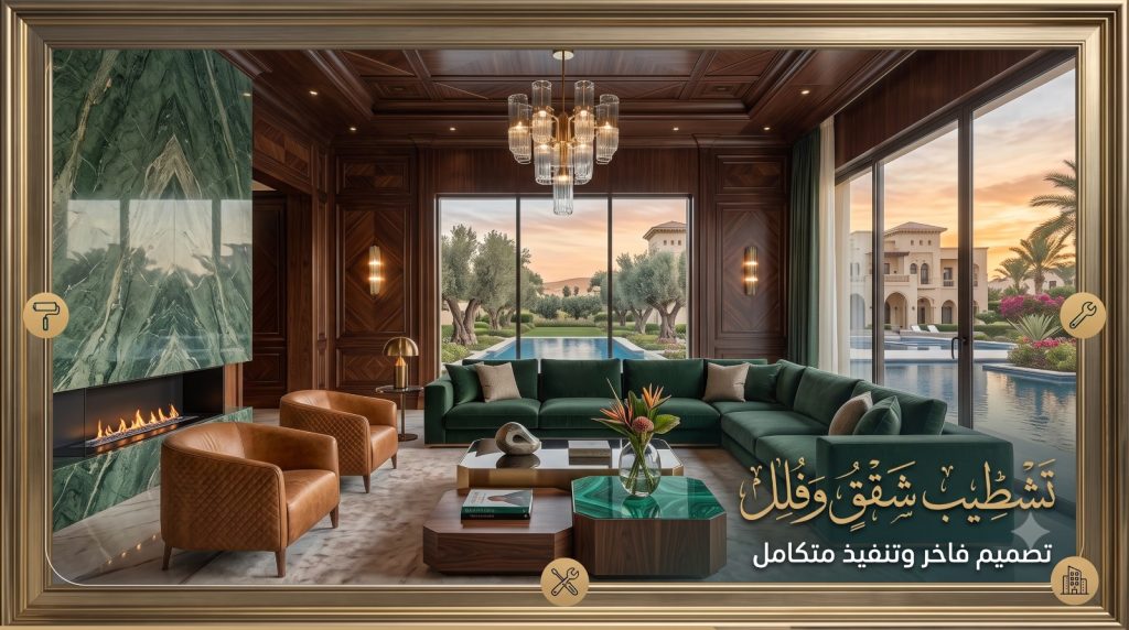 شركة تشطيبات في مدينتي - تشطيب شقق وفلل بالتقسيط | Finishing Company