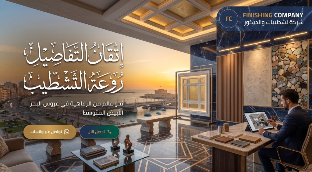 شركة تشطيبات في الإسكندرية | أفضل شركات التشطيبات finishing company