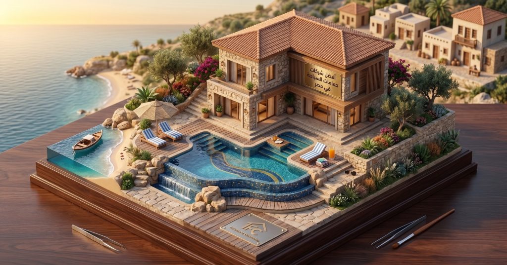 أفضل شركات حمامات السباحة في مصر | finishing company