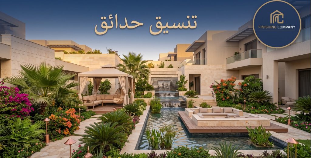 شركة تنسيق حدائق ولاند سكيب في مصر | finishing company